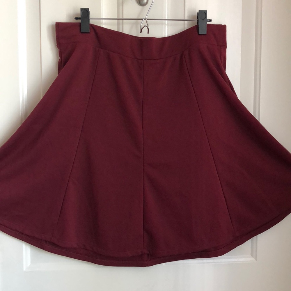 Burgundy Old Navy Skirt